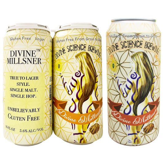 Divine Science Millsner Lager 4pk 16oz Can 5.8% ABV