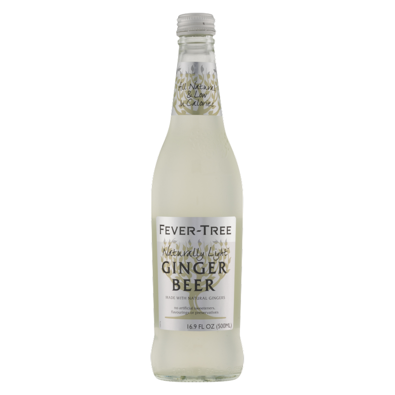 Fever Tree Light Ginger Beer 16.9oz Btl