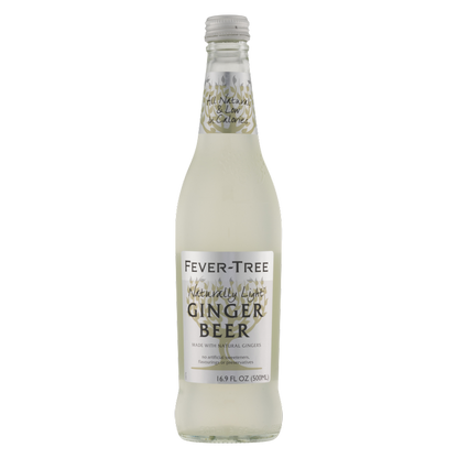 Fever Tree Light Ginger Beer 16.9oz Btl