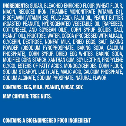 OREO Peanut Butter Creme Cakesters Soft Snack Cakes, 10.1oz