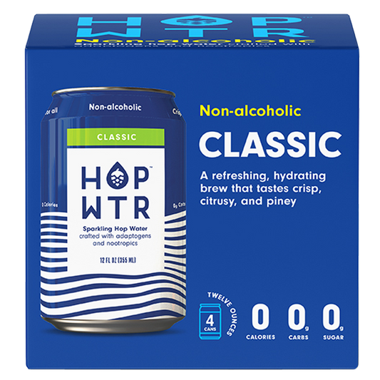 HOP WTR Classic 4pk 12oz Can