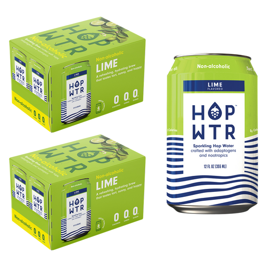 HOP WTR Lime 12pk 12oz Can