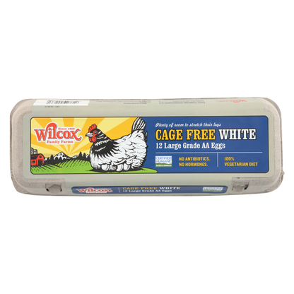 Wilcox Farms Cage Free Large White Eggs -12ct