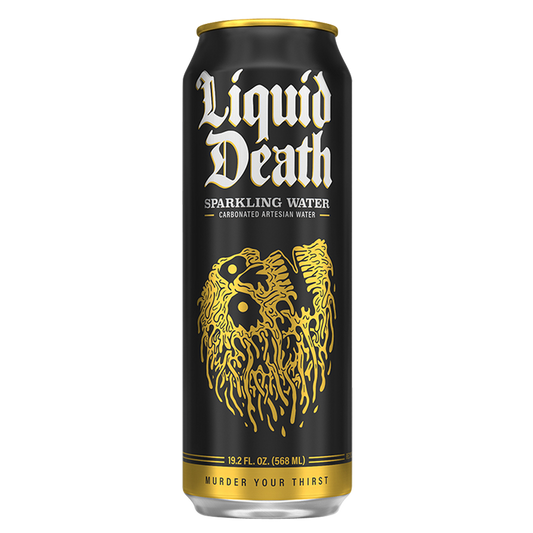 Liquid Death Sparkling Water 19.2oz King Size Can