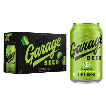 Garage Beer Classic Lime Beer 12pk 12oz 4% ABV