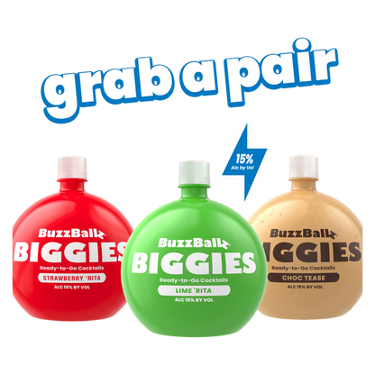 Buzzballz Biggies Chillers Lime 'Rita 1.5L 15% ABV