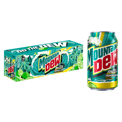 Mountain Dew Baja Blast 12pk 12oz Can