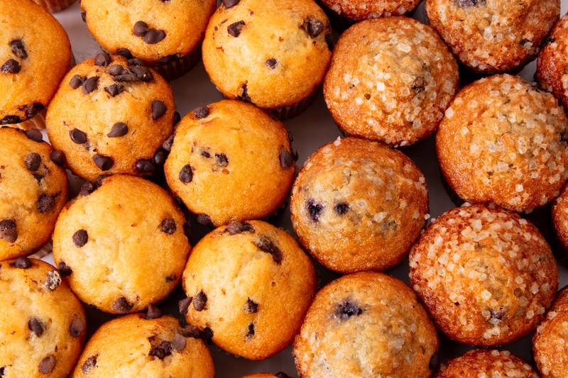 Gopuff Mini Muffins Chocolate Chip & Blueberry - 12 ct