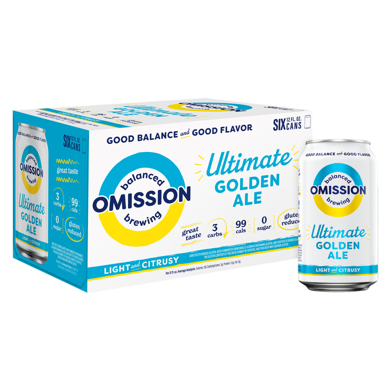 Omission Ultimate Light Gluten-removed 6pk 12oz Btl