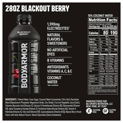Bodyarmor Blackout Berry 28oz Btl