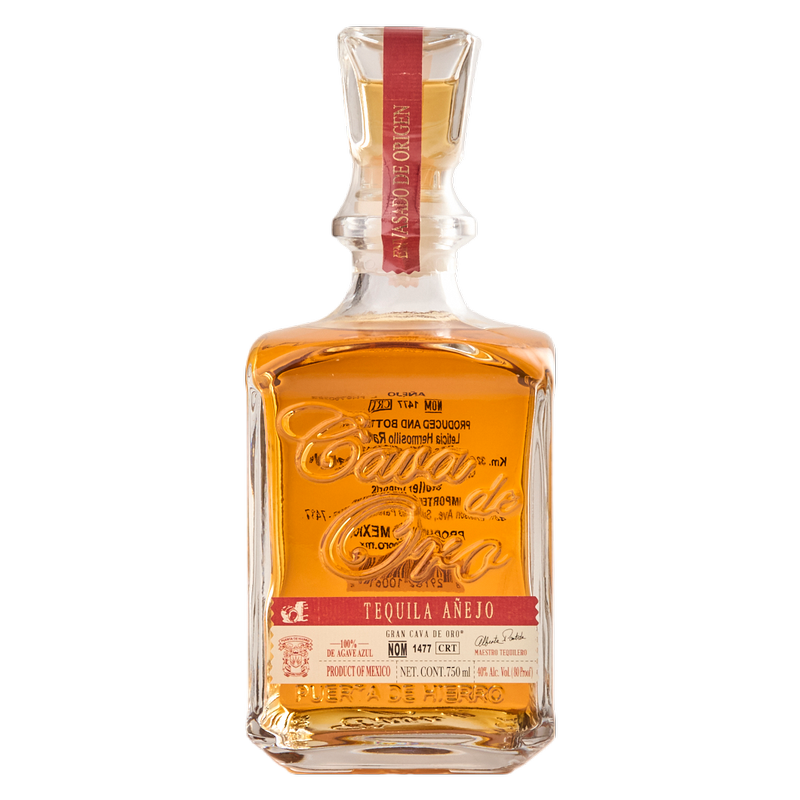Cava De Oro Anejo Tequila 750ml