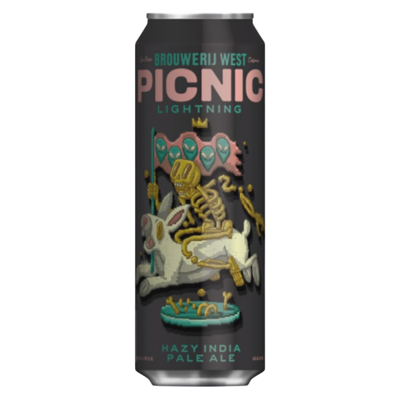Brouwerij West Picnic Lightning Hazy IPA 4pk 16oz Can