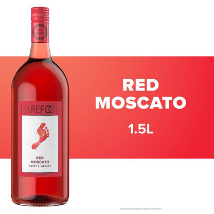 Barefoot Red Moscato 1.5 L