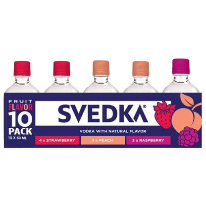 Svedka Fruit Variety 10pk 50ml 18% ABV