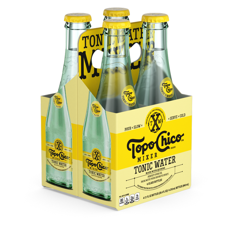 Topo Chico Mixer Tonic Water 4pk 7.1oz Glass Bottle