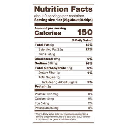 Utz Potato Chips Salt & Vinegar 8.5oz