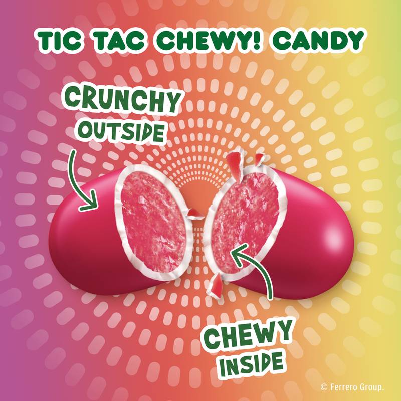 TIC TAC CHEWY! Fruit Adventure Candy, Fruit Candy, 7 oz