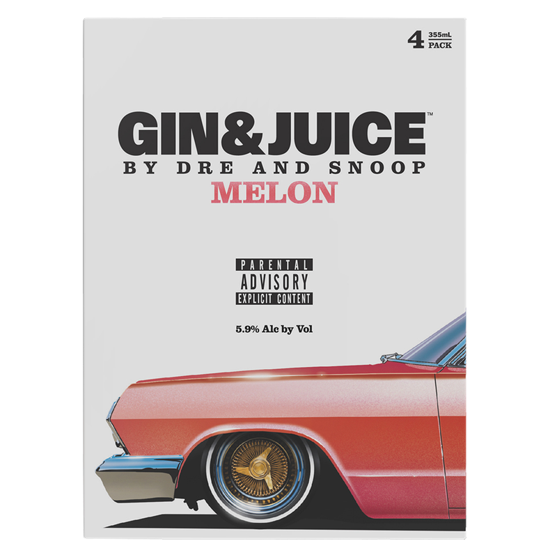 GIN & JUICE Melon 4pk 355ml Can 5.9% ABV