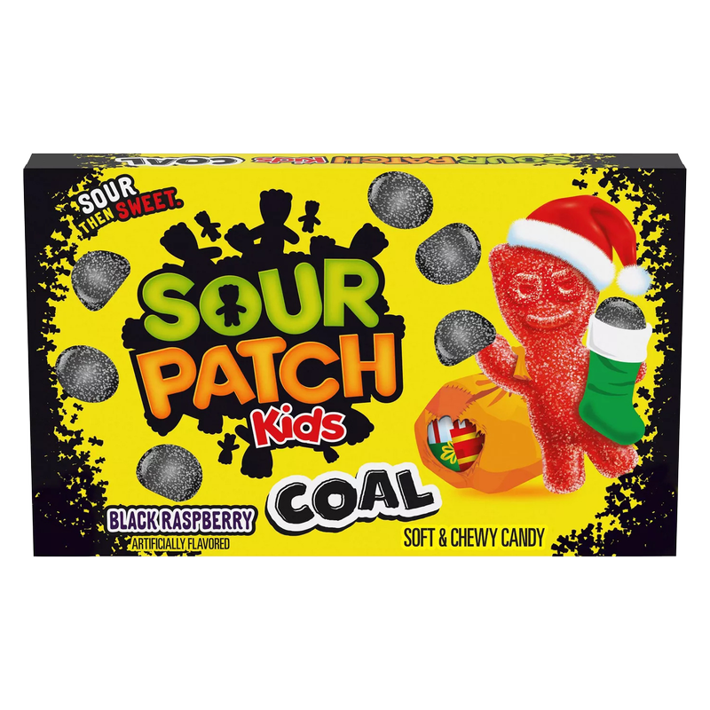 Sour Patch Kids Coal 3.1oz Box