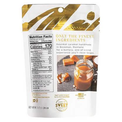 Bequet Celtic Sea Salt Caramels, 3.6oz