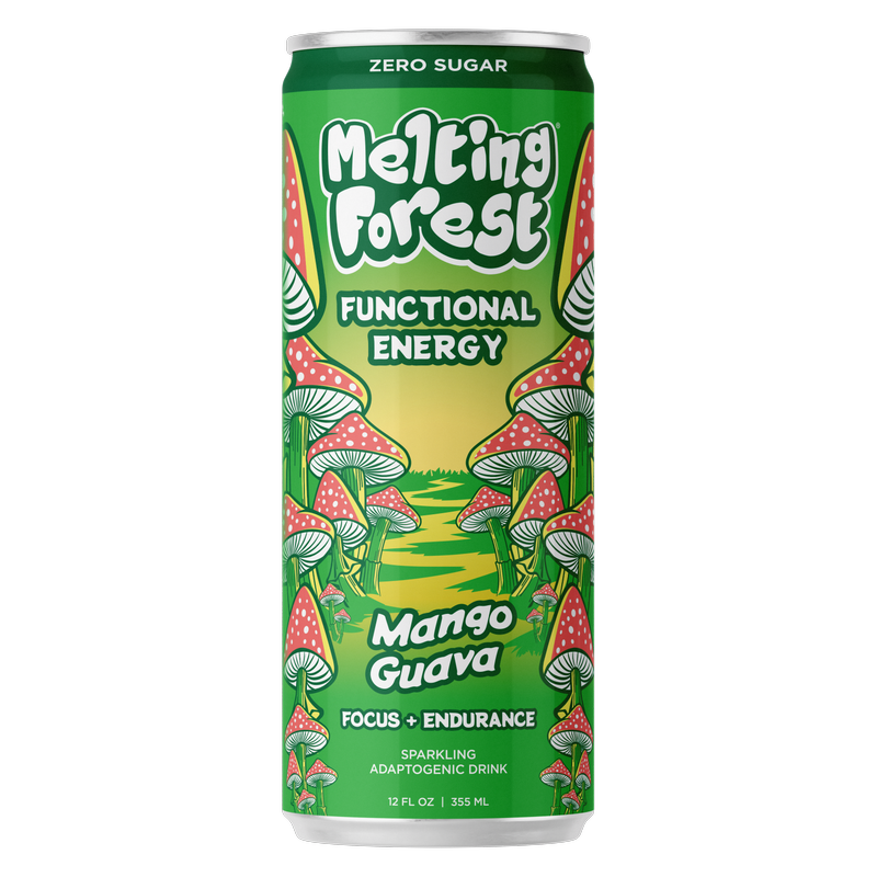 Melting Forest Mango Guava Mushroom Energy 12oz Can