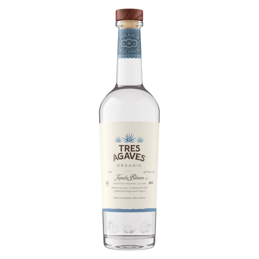 Tres Agaves Tequila Blanco 1L