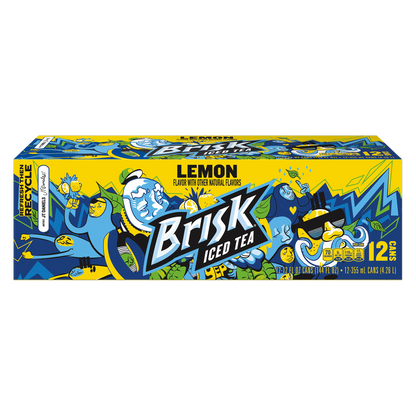 Brisk Iced Tea Lemon 12pk 12oz Btl