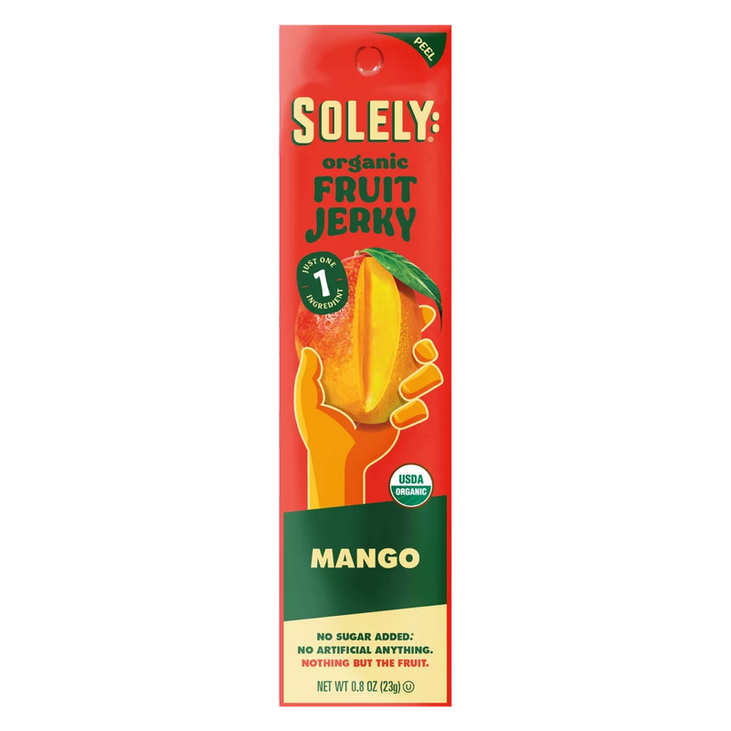 Solely Mango Fruit Jerky, 0.8 oz
