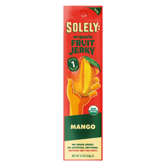 Solely Mango Fruit Jerky, 0.8 oz