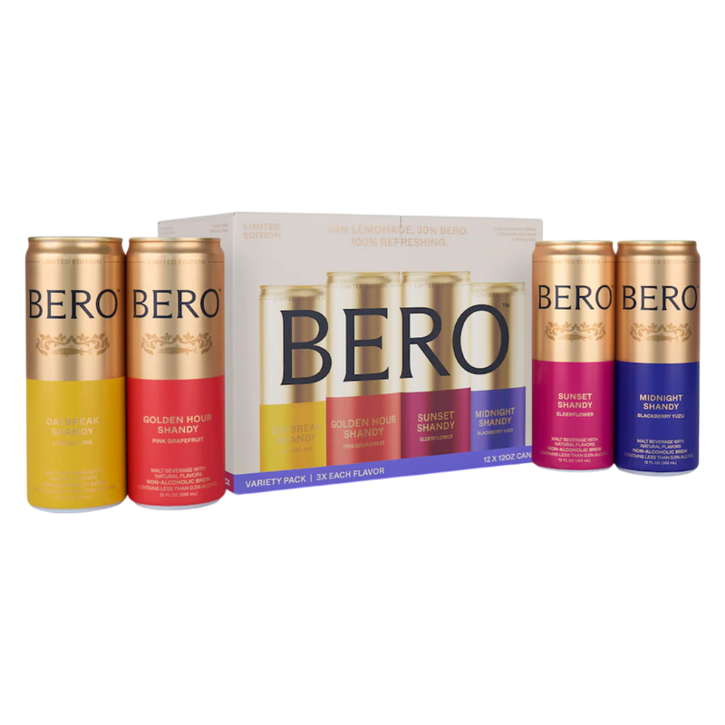 Bero Shandy Variety Pack 12pk 12oz Can