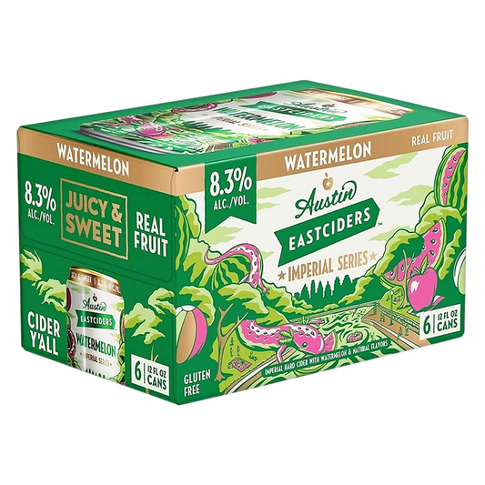 Austin Eastciders Imperial Watermelon Hard Cider 6pk 12oz Can