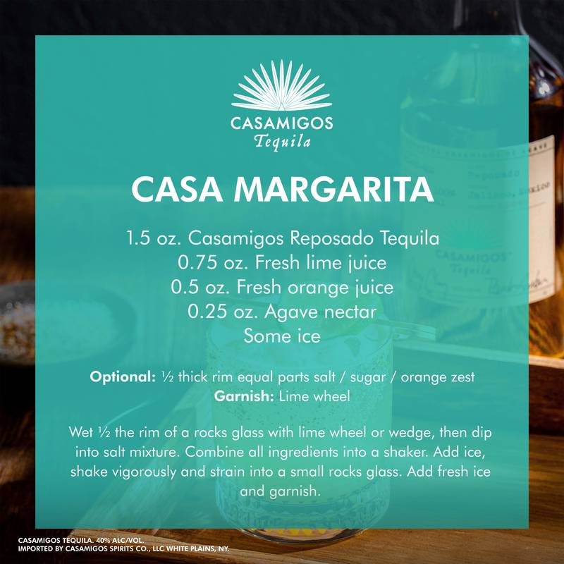 Casamigos Reposado Tequila 1L (80 Proof)