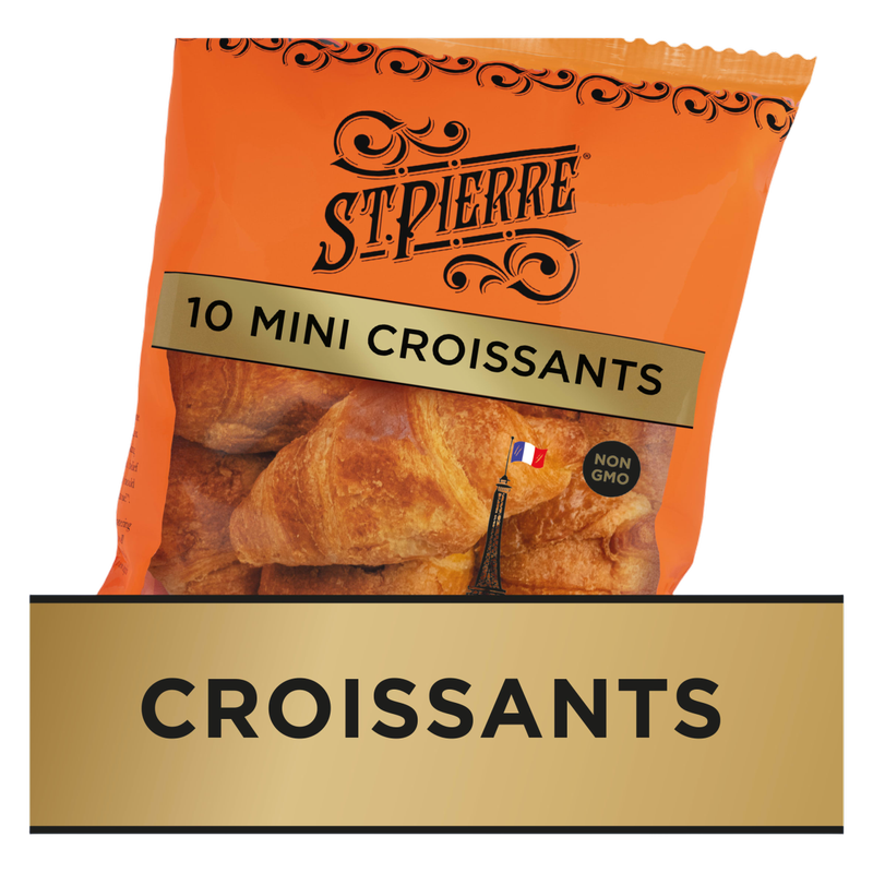 St. Pierre Mini All Butter Croissants - 10ct