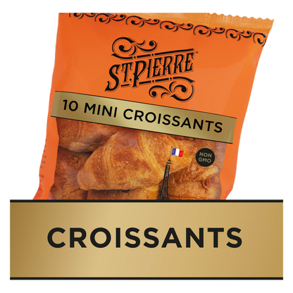 St. Pierre Mini All Butter Croissants - 10ct