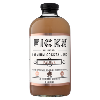 Ficks Paloma Mixer 32oz Glass Bottle