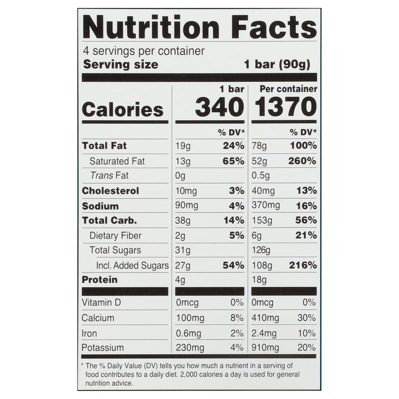 Blue Bunny Bunny Tracks Load'd Bars 4ct