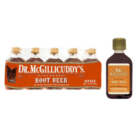 Dr McGillicuddys Root Beer 10pk 50ml 15% ABV