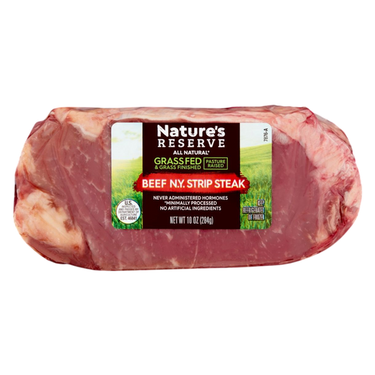 Grass Fed NY Strip Steak - 10oz