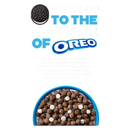 Post Oreo Puffs Cereal, 10oz.