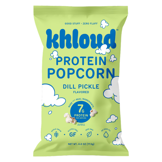 Khloud Protein Popcorn - Dill Pickle, 4 oz