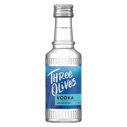 Three Olives Vodka Original 50ml (80 Proof)