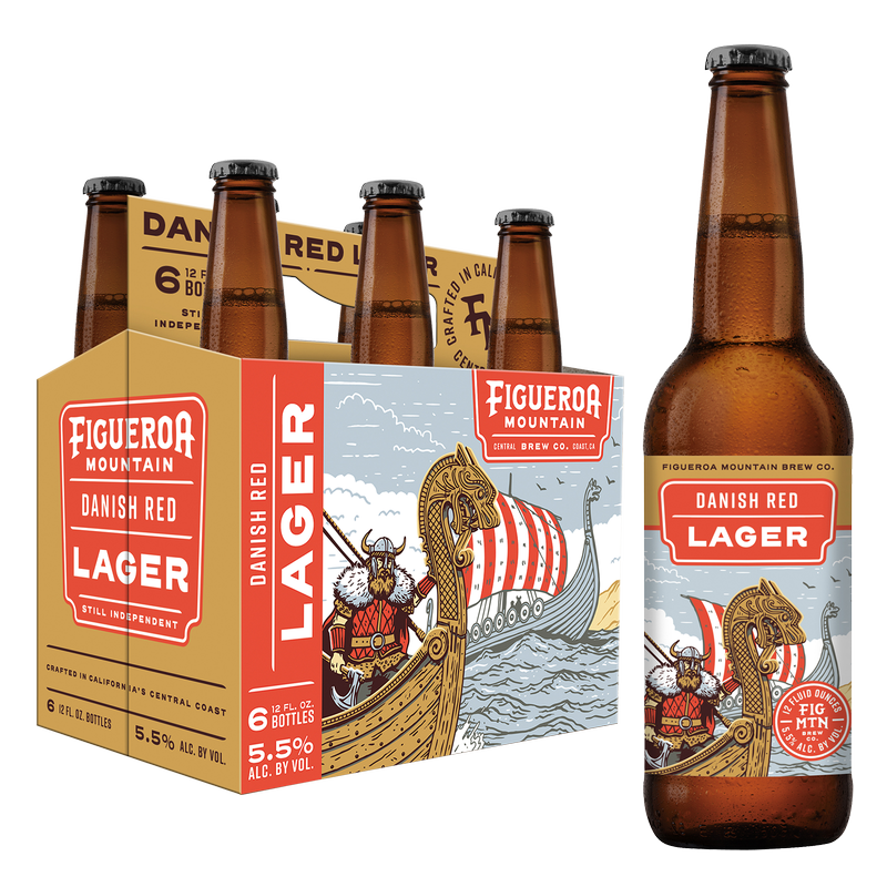 Figueroa Mountain Danish Red Lager 6pk 12oz Btl
