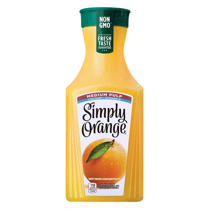 Simply Orange Juice Medium Pulp 52oz
