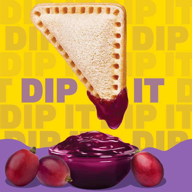 Lunchables PB&J Peanut Butter Sandwich & Grape Dip - 2.27oz