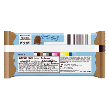 HERSHEY'S Milklicious Standard Bar, 1.4 oz