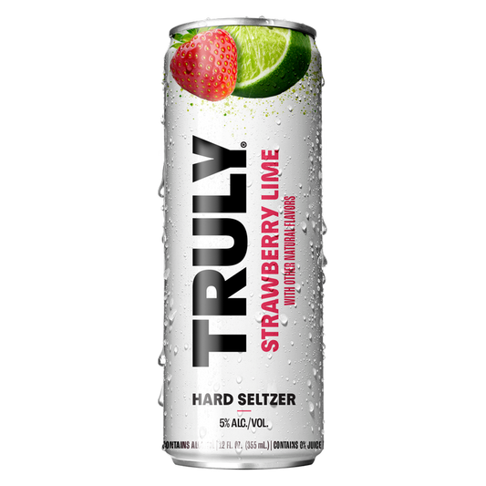 Truly Hard Seltzer Strawberry Lime 12oz Can