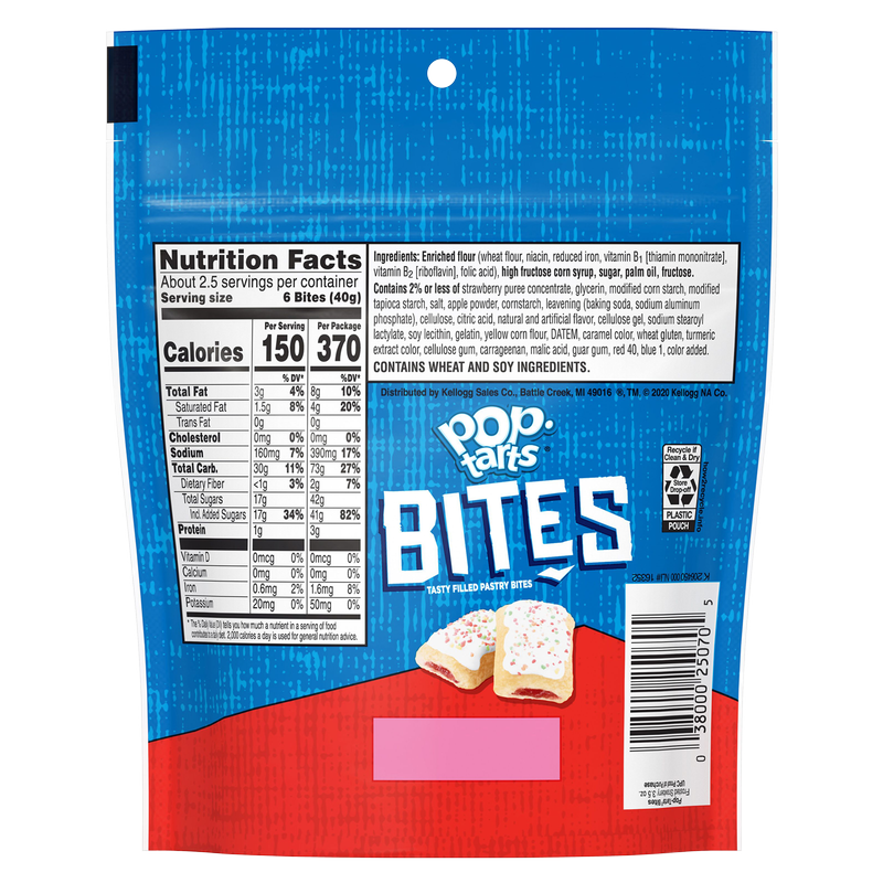 Pop-Tarts Frosted Strawberry Bites 3.5oz
