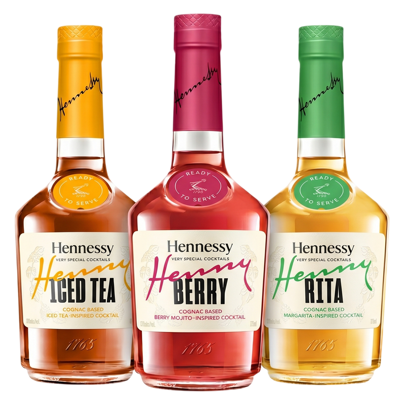 Henny Ready-To-Serve Cocktail 3-Pack Bundle 375ml