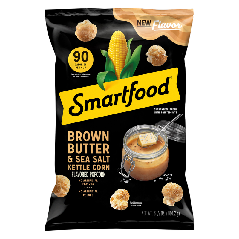 Smartfood Flavored Popcorn Brown Butter & Sea Salt 6.5oz