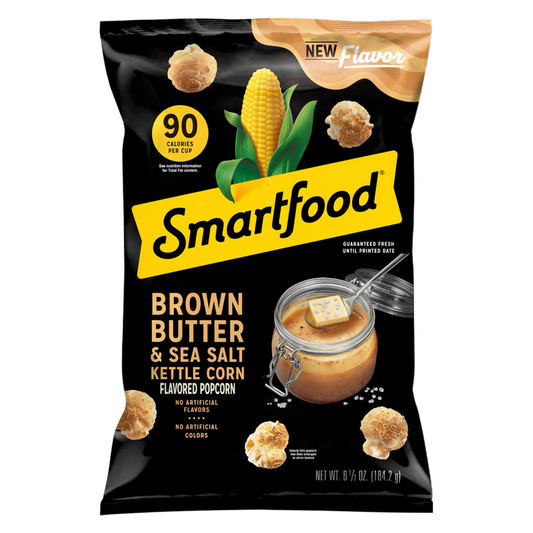 Smartfood Flavored Popcorn Brown Butter & Sea Salt 6.5oz